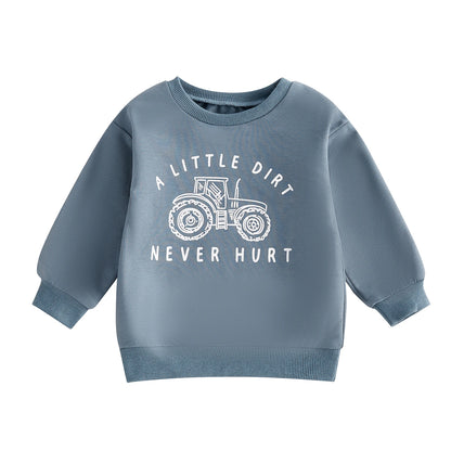 “A Little Dirt Never Hurt” Sweater (1-5 Years)