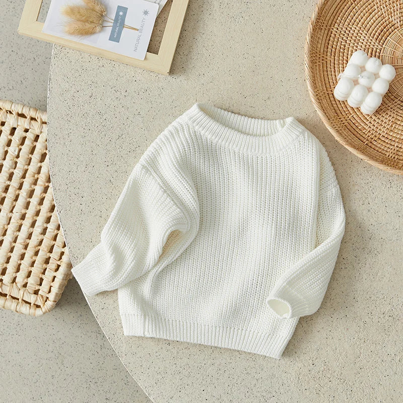 Farm Girl Knit Pullover Sweater (0-18 Months)