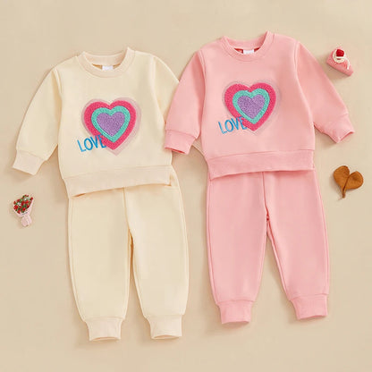 True Love Two-Piece Sweat Set (0-3 Years)