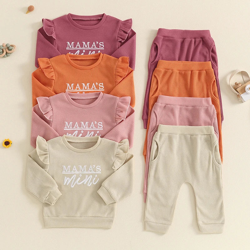 “Mama’s Mini” Two-Piece Sweat Set (0-3 Years)