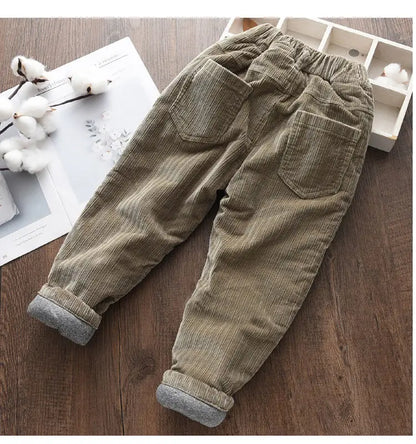 Fleece Lined Cargo Pants (3-12 Years)