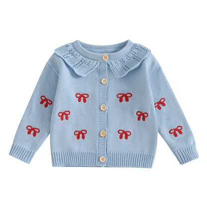 Little Bow Peep Cardigan Sweater (0-4 Years)