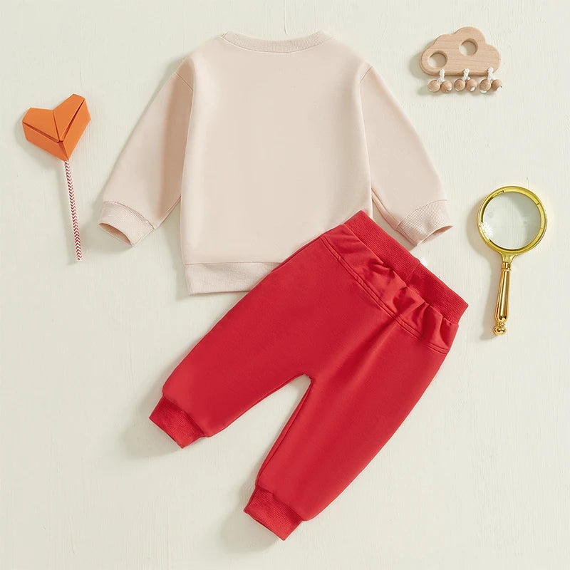 “I Dig You” Two-Piece Sweat Set (1-5 Years)