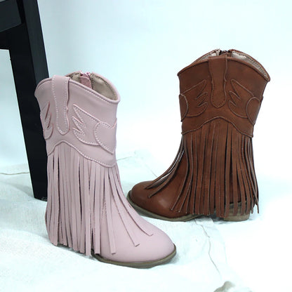 Country Sweetheart Cowgirl Boots (6-12 Years)