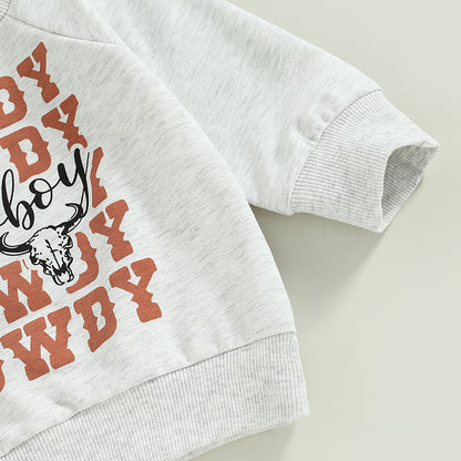 Howdy Rowdy Two-Piece Sweat Set (0-3 Years)