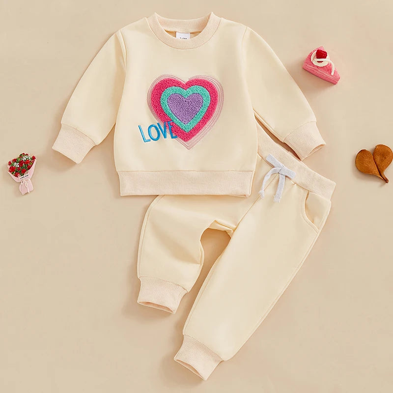 True Love Two-Piece Sweat Set (0-3 Years)