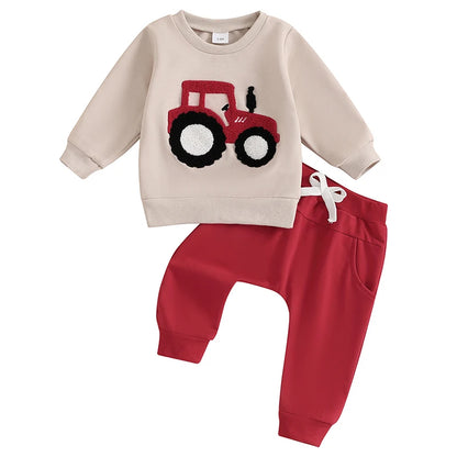 Farming Dreams Two-Piece Sweat Set (0-3 Years)