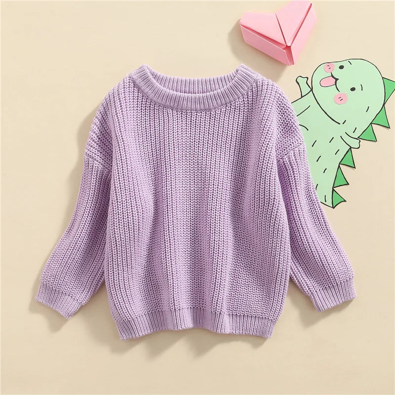 Farm Girl Knit Pullover Sweater (0-18 Months)