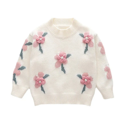 Flower Child Pullover Sweater (2-7 Years)