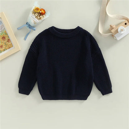 Farm Girl Knit Pullover Sweater (0-18 Months)