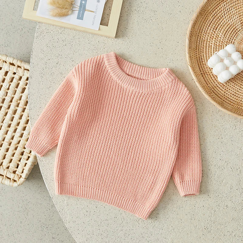 Farm Girl Knit Pullover Sweater (0-18 Months)