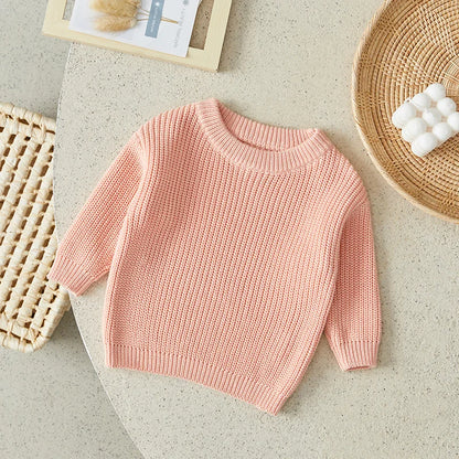 Farm Girl Knit Pullover Sweater (0-18 Months)