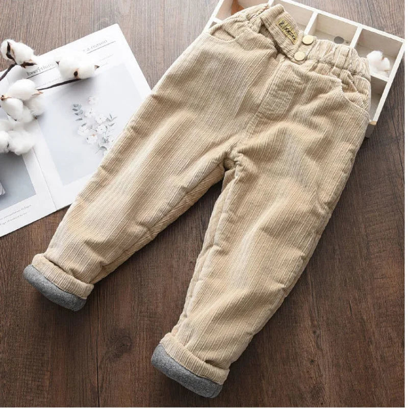 Fleece Lined Cargo Pants (3-12 Years)