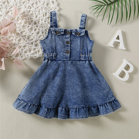 Denim Dreams Dress (1-4 Years)