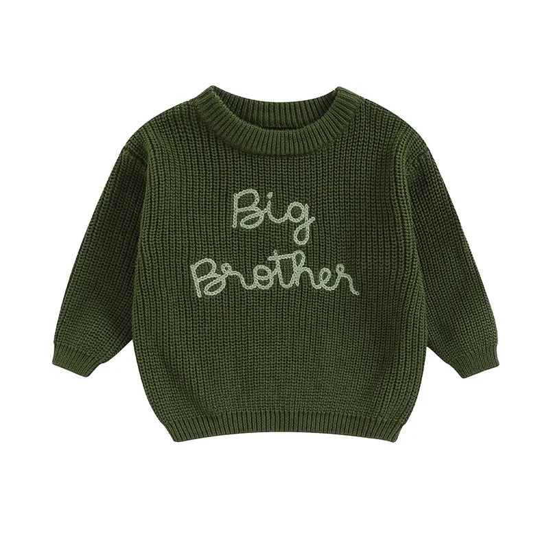 “Big Brother” Knit Sweater (1-5 Years)