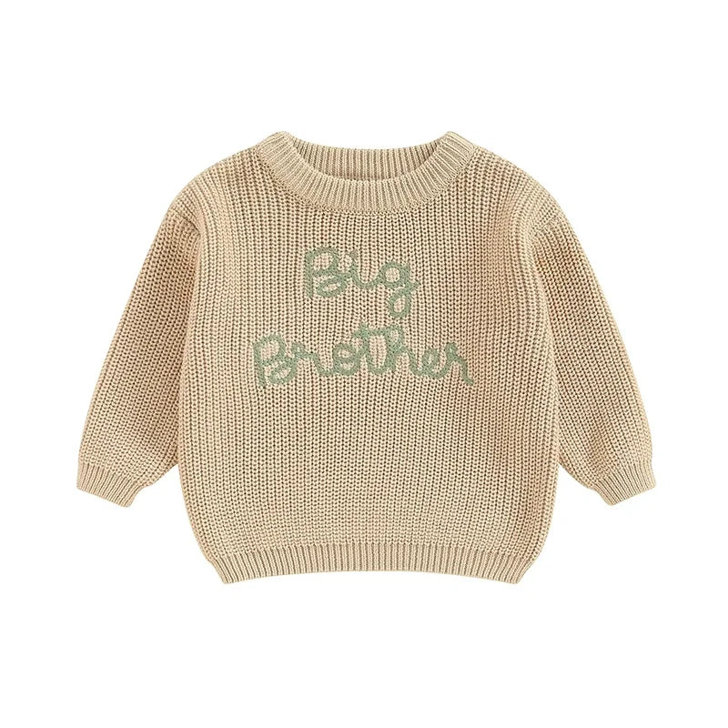 “Big Brother” Knit Sweater (1-5 Years)