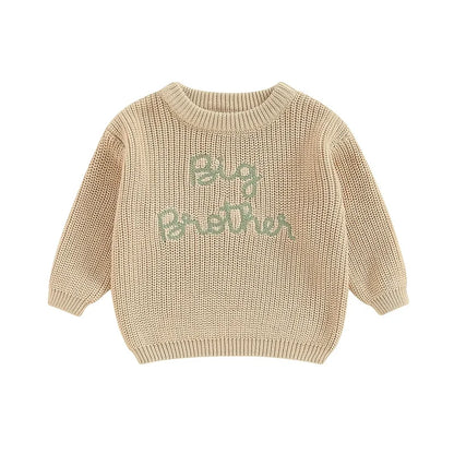 “Big Brother” Knit Sweater (1-5 Years)