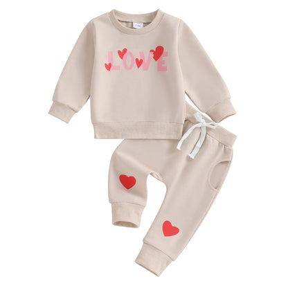 My First Love Two-Piece Sweat Set (0-3 Years)