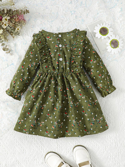 Farmhouse Floral Dress (2-6 Years)