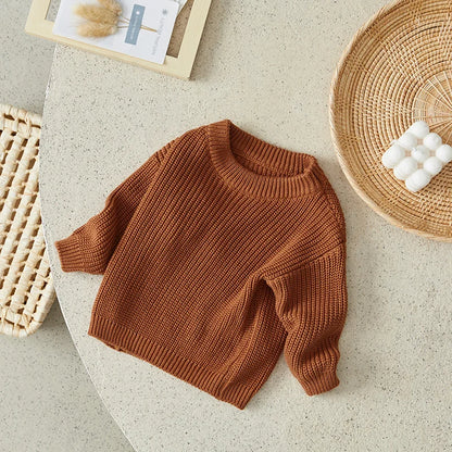 Farm Girl Knit Pullover Sweater (0-18 Months)