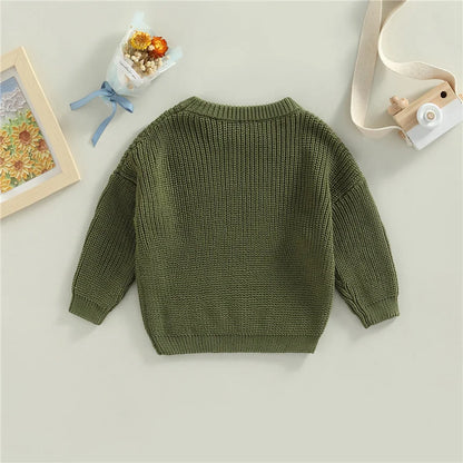 Farm Girl Knit Pullover Sweater (0-18 Months)