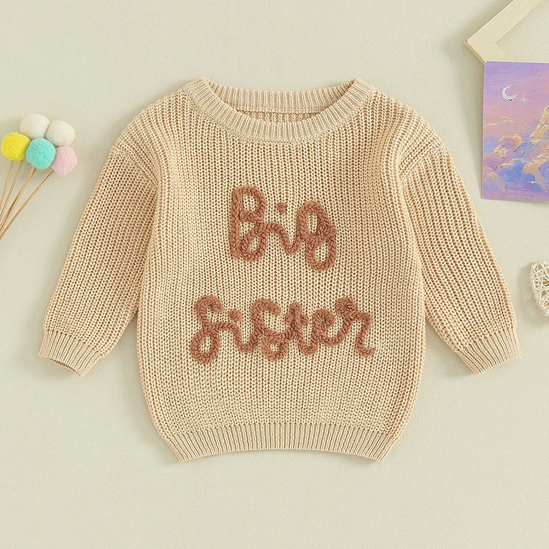 Big Sister Knit Sweater (1-5 Years)