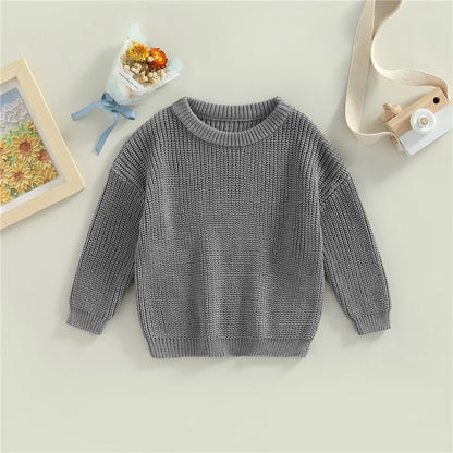 Farm Girl Knit Pullover Sweater (0-18 Months)