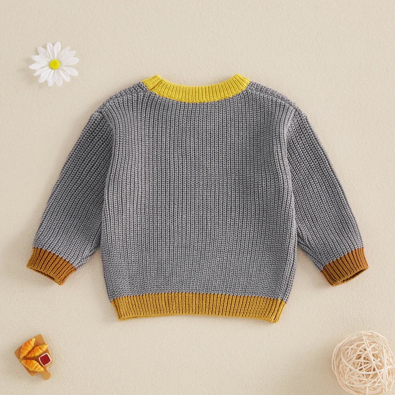 Bananas Over You Knit Sweater (0-3 Years)