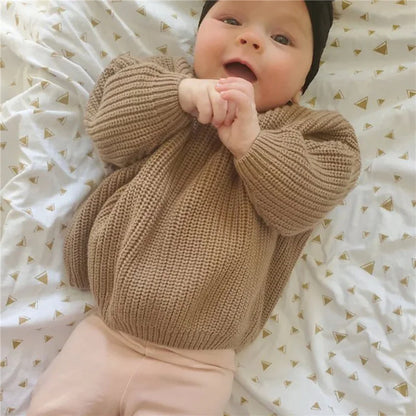 Farm Girl Knit Pullover Sweater (0-18 Months)