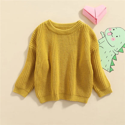 Farm Girl Knit Pullover Sweater (0-18 Months)