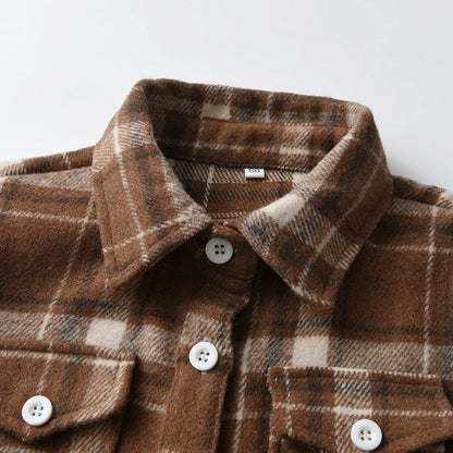 Farm Boy Classic Plaid Flannel Shirt (2-4 Years)