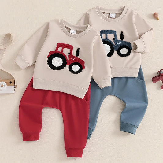 Farming Dreams Two-Piece Sweat Set (0-3 Years)