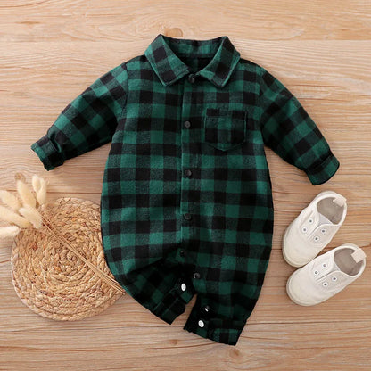 Classic Plaid Baby Onesie