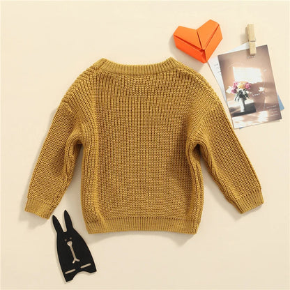 Farm Girl Knit Pullover Sweater (0-18 Months)