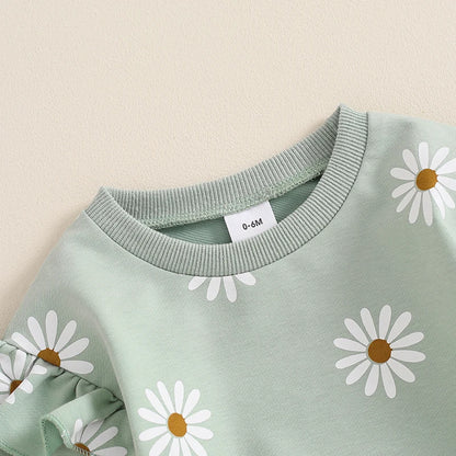 Darling Daisy Two Piece Sweat Set (0-3 Years)