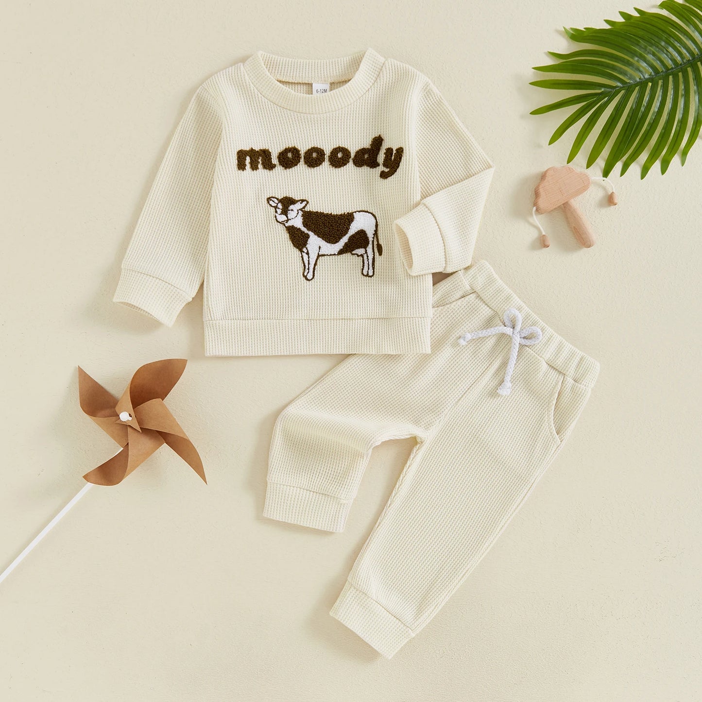 Sassy Heifer Two Piece Sweat Set (1-4 Years)