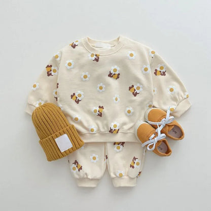 Honey Bear Bliss Two-Piece Set (0-7 Years)