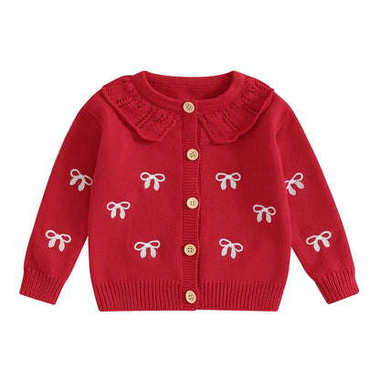 Little Bow Peep Cardigan Sweater (0-4 Years)