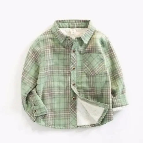 Farm Boy Favorite Flannel Shirt (3-8 Years)