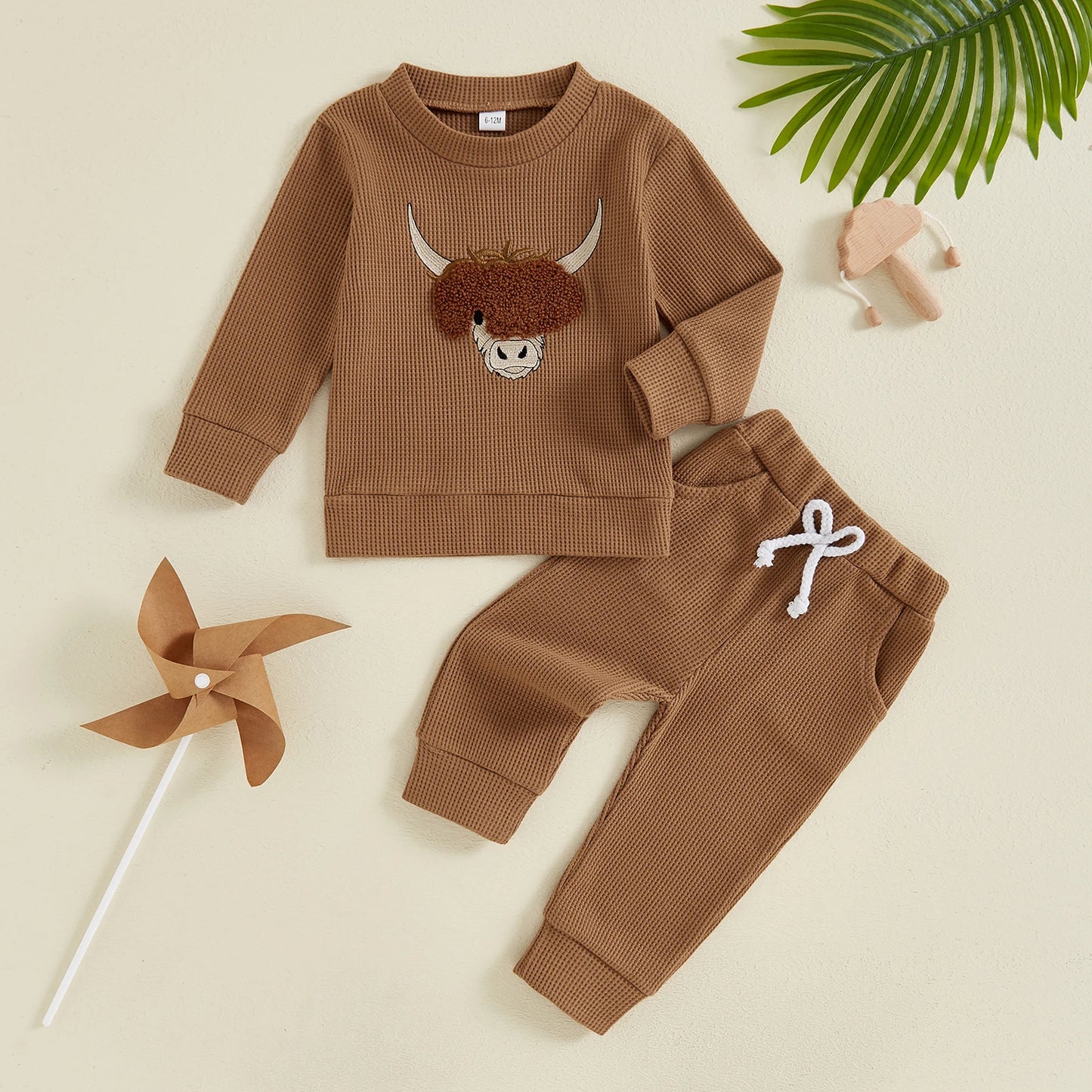 Sassy Heifer Two Piece Sweat Set (1-4 Years)