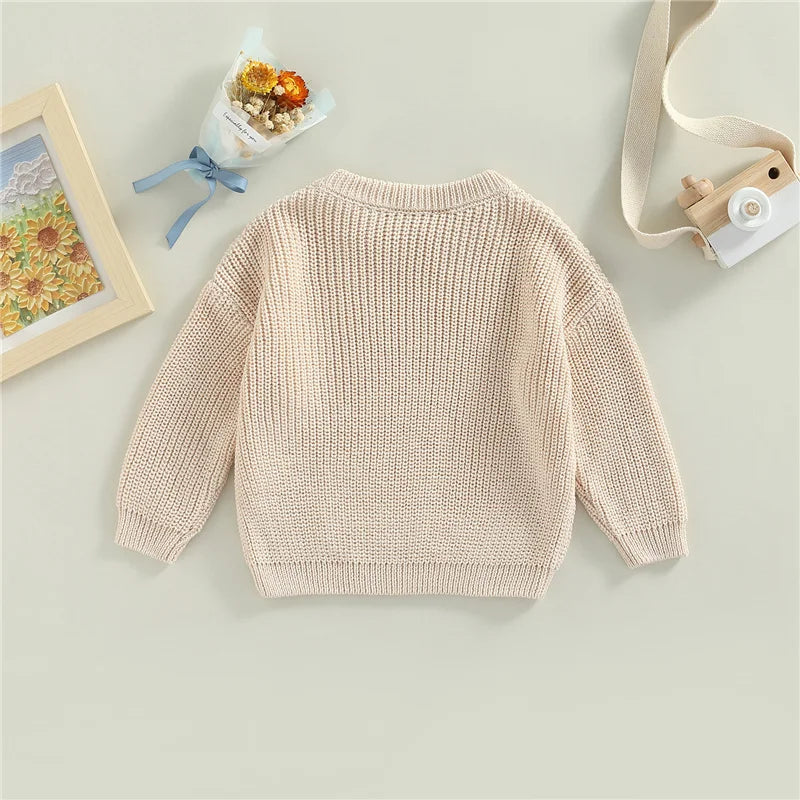 Farm Girl Knit Pullover Sweater (0-18 Months)