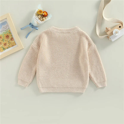 Farm Girl Knit Pullover Sweater (0-18 Months)