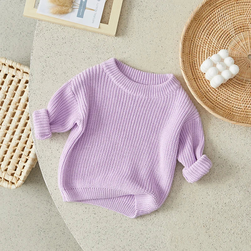 Farm Girl Knit Pullover Sweater (0-18 Months)