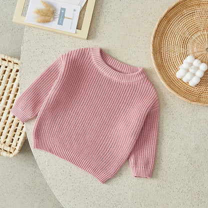 Farm Girl Knit Pullover Sweater (0-18 Months)