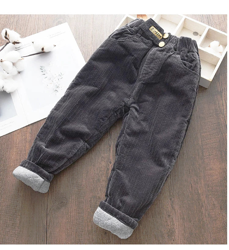 Fleece Lined Cargo Pants (3-12 Years)