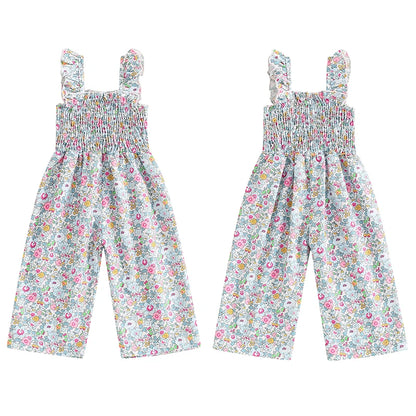 Floral Farm Girl Jumpsuit (1-4 Years)