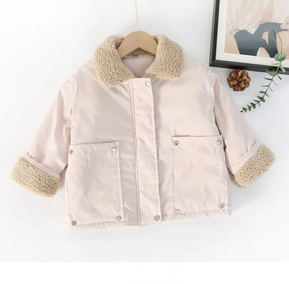 Thick Padded Cargo Jacket (4-6 Years)