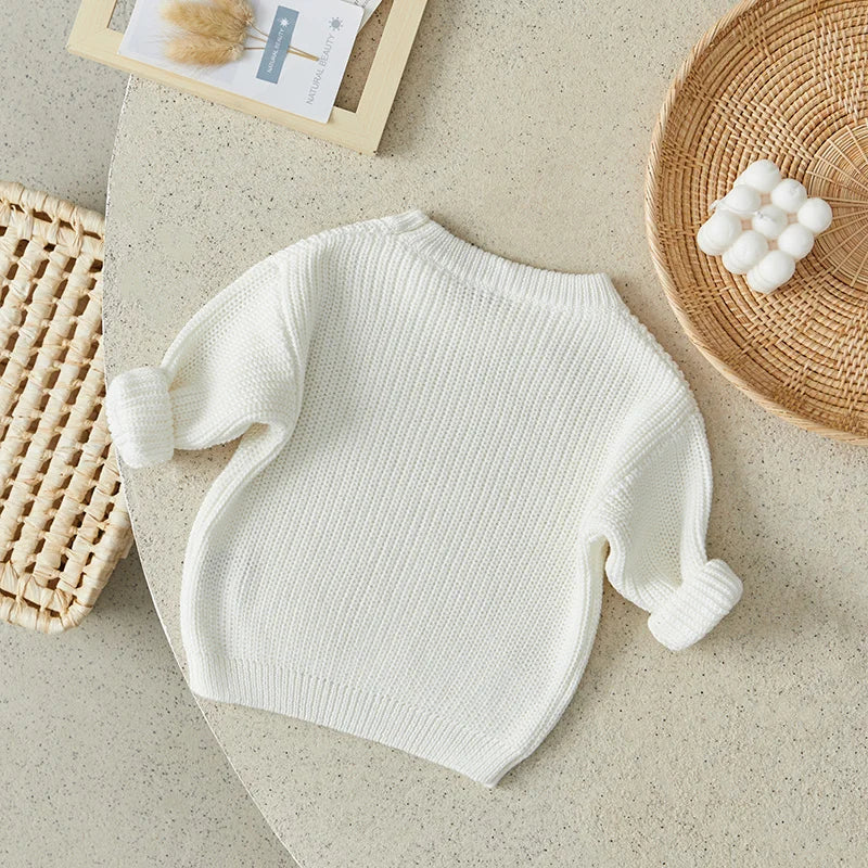 Farm Girl Knit Pullover Sweater (0-18 Months)