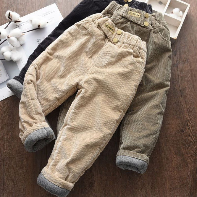 Fleece Lined Cargo Pants (3-12 Years)