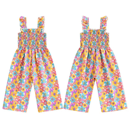 Floral Farm Girl Jumpsuit (1-4 Years)